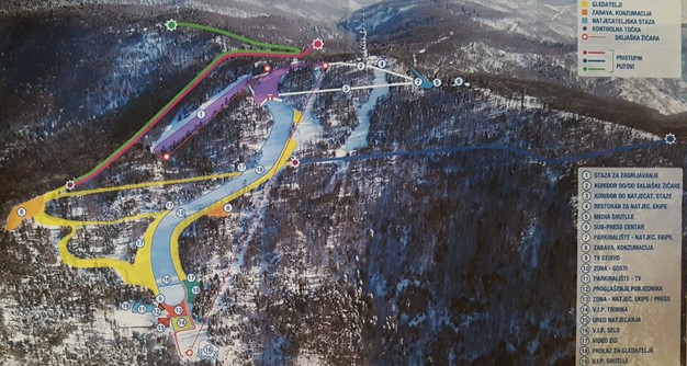 Skijaški spust Sljeme